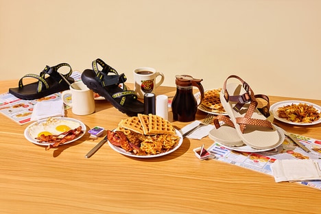 Waffle-Inspired Sandals