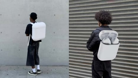 Earbud-Inspired Backpack Designs