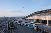 Streamlined Airport Metro Hubs