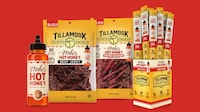 Sweet-And-Spicy Beef Jerky Lines