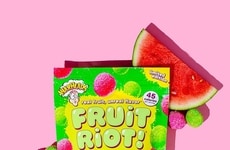 Extra-Sour Frozen Grapes