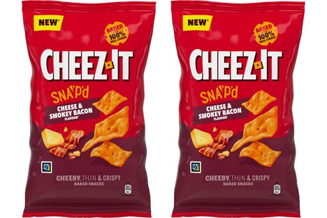 Cheesy Bacon-Flavored Crackers