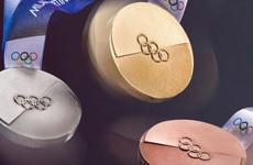 Split-Surface Olympic Medals