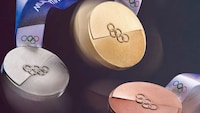 Split-Surface Olympic Medals