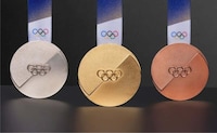 Split-Surface Olympic Medals Image 2