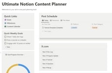 Content Planning Tools