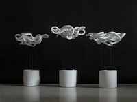 Organically Shaped Shadow Lamps Image 2