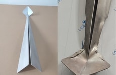 Origami-Inspired Floor Lamps