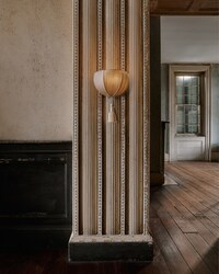 Silk Textural Lantern Lighting Image 3