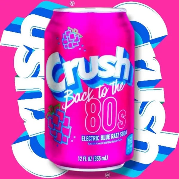 Neon 80s Era Sodas