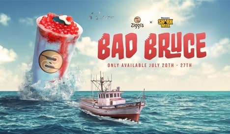 Shark-Themed Dirty Sodas