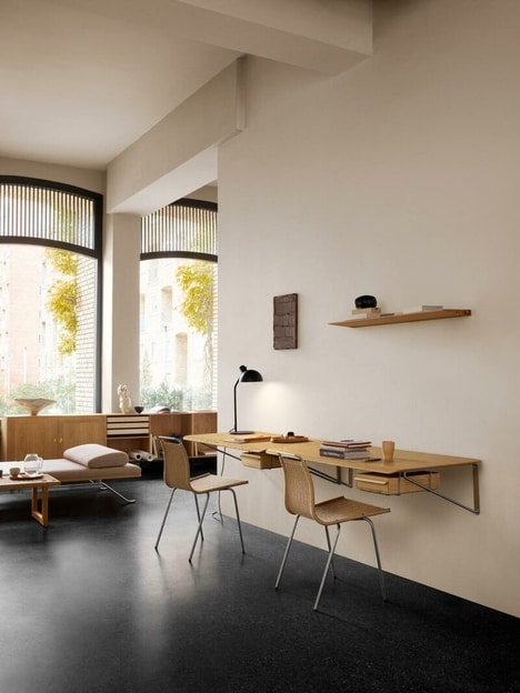 Sleek Minimal Wall Desks