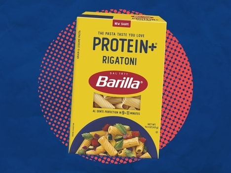 Tubular High-Protein Pastas