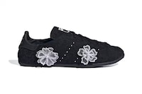 Floral-Accented Textural Sneakers Image 1