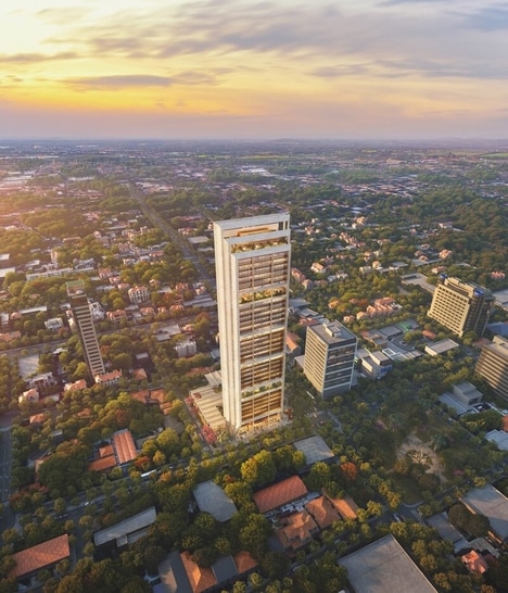 Sustainable Green-Integrated Towers