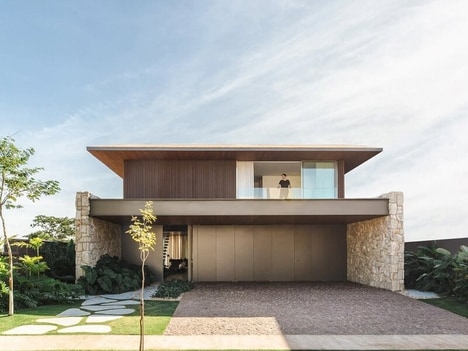 Discreet Modern Brazil Homes