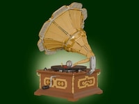 Vintage Puzzle Gramophones Image 1