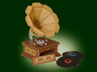 Vintage Puzzle Gramophones Image 2