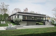 Floating Courtyard Homes