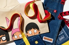 Collaboration Cartoon Cooking Aprons