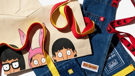 Collaboration Cartoon Cooking Aprons
