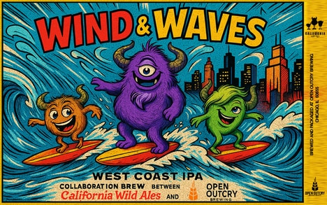 Playful Monster-Inspired Beer Labels