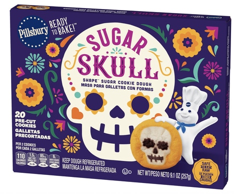 Sugar Skull Cookie Doughs