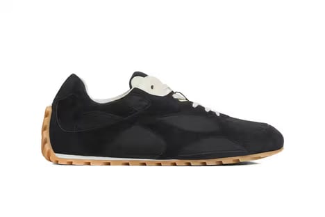 Luxe Streamlined Retro Sneakers
