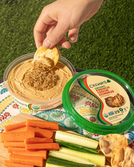 Organic French Onion-Inspired Hommus