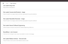 Automated Content Management