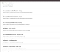 Automated Content Management