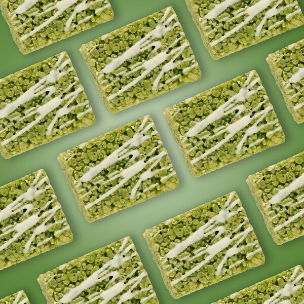 Crispy Matcha Edibles