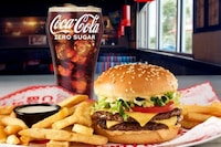Bottomless Restaurant Burger Meals Image 1