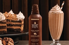 Boozy Chocolate Whipped Creams
