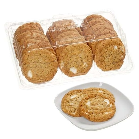 Marshmallow Crispy Cookies