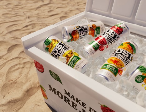 Bubble-Free Hard Juices