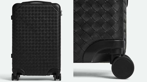 Leather-Woven Luggages