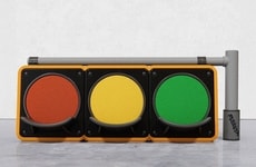 Traffic Light-Inspired Benches