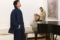 Refined Vintage Militaristic Fashion Image 2