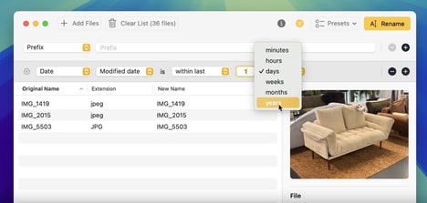 File Renaming Utilities