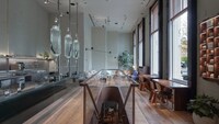 Minimalist Caf&eacute; Interiors Image 2