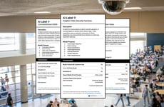 Nutrition Label-Style AI Warnings