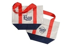 Soccer-Themed Grocer Tote Bags