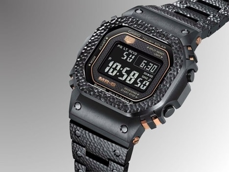 Haute Hammered Finish Timepieces