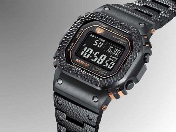 Haute Hammered Finish Timepieces