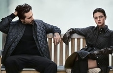 Romantic Star-Studded Outerwear Campaigns