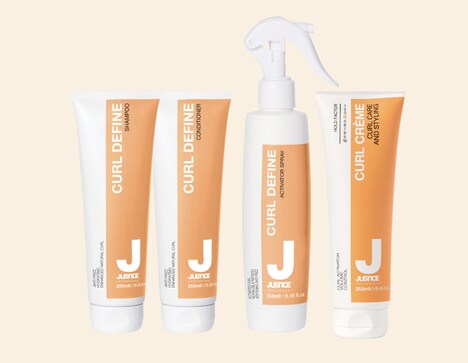 Curl-Focused Hair Salon Capsules