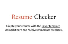 Resume Optimization Tools