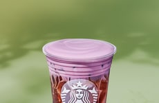 Frothy Raspberry Cold Brews