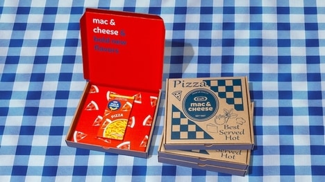 Pizza-Flavored Macaroni Meals